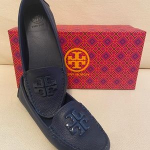 Tory Burch Leather Driver Shoes